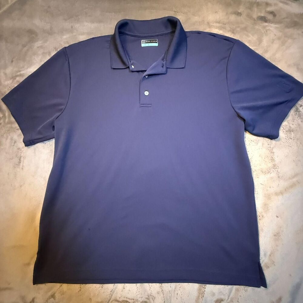 PGA Tour dark blue golf polo Size XL - 0268